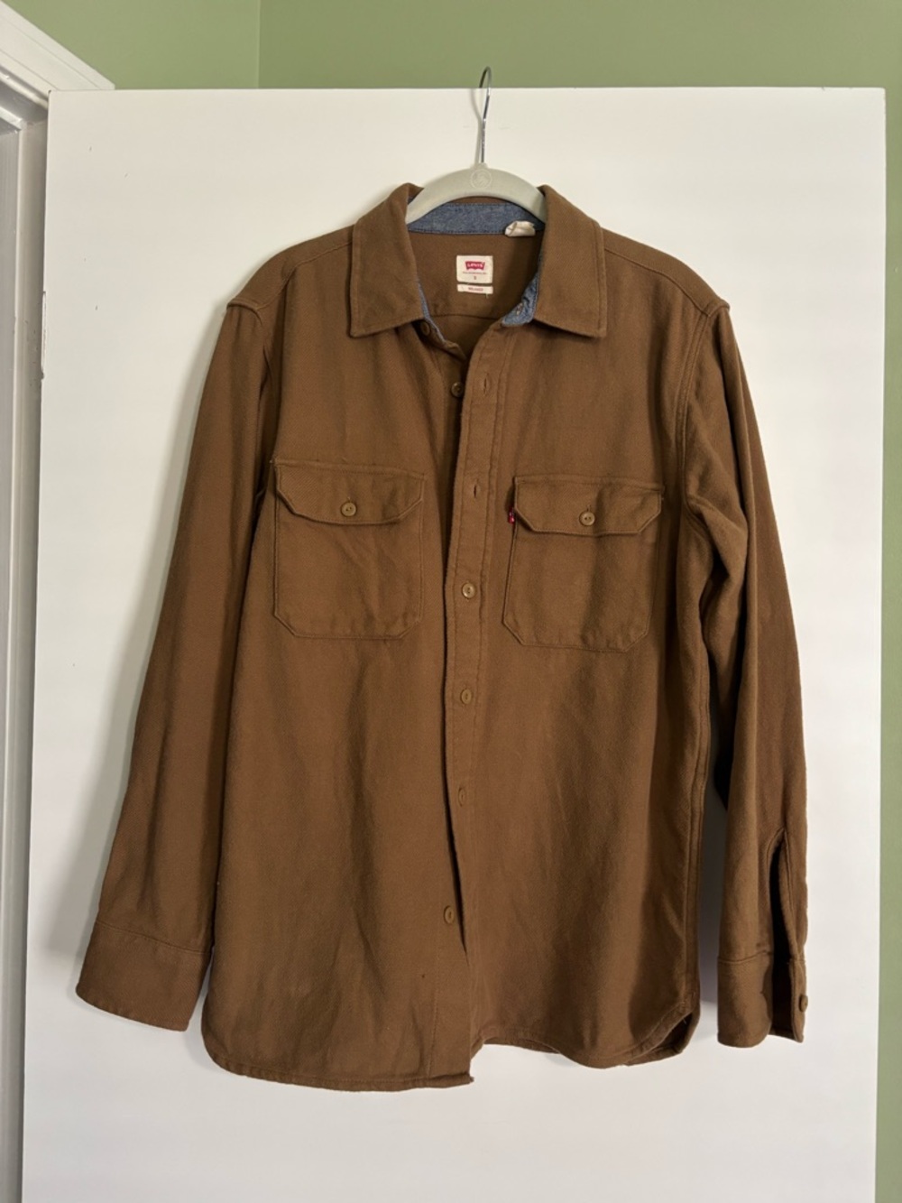 Levi's Brown Men's Lightweight Shirt Jacket - Picture 1 of 6